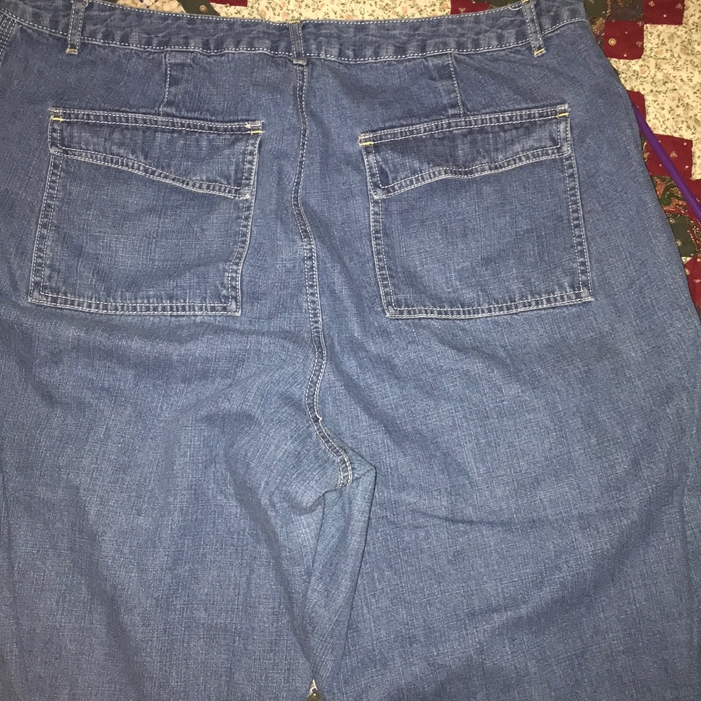Blue Jean Capris